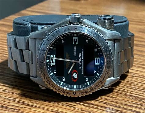 blackwater breitling watch for sale|blackwater breitling emergency watch.